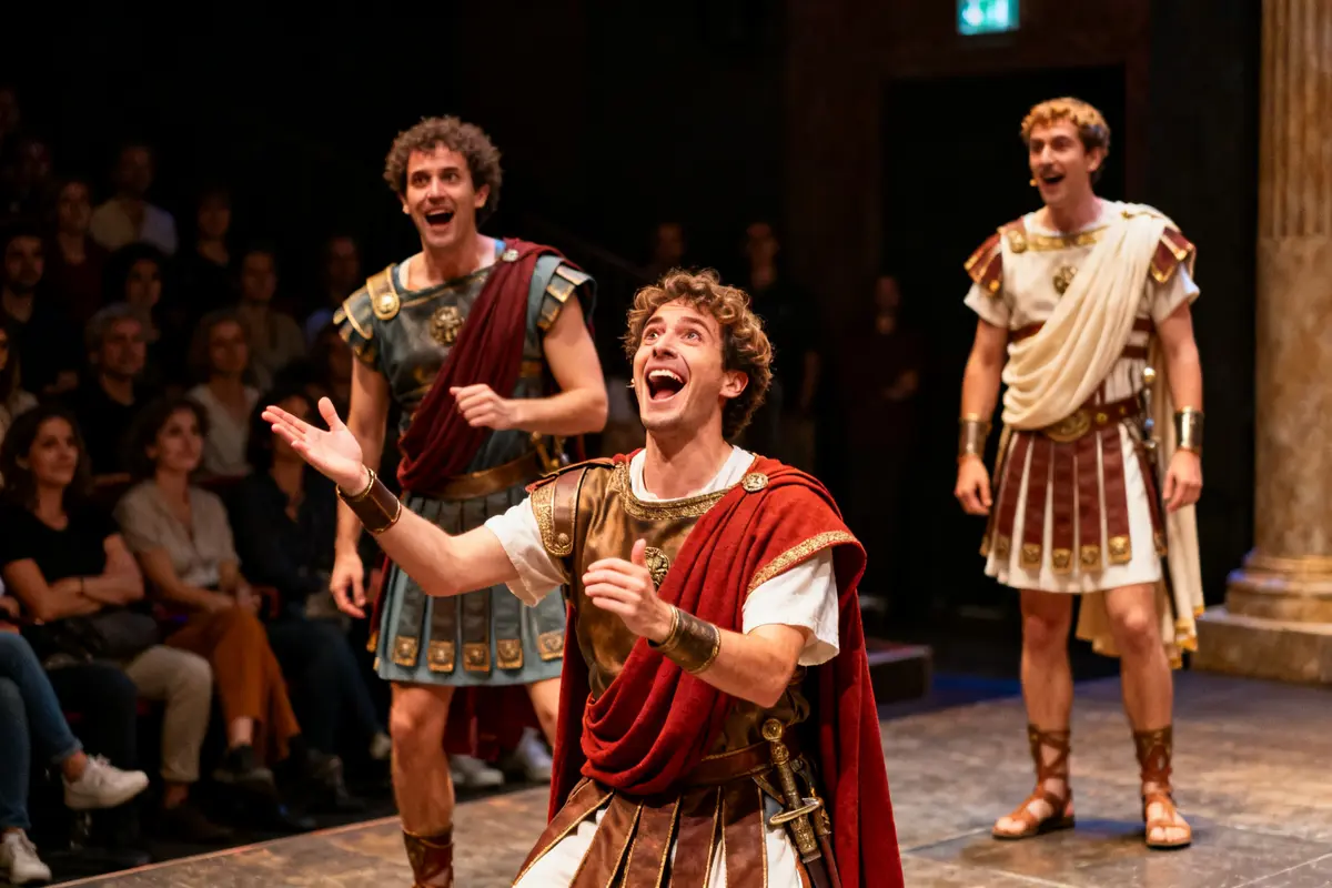 Ave César au théâtre : billets, réservations et avis